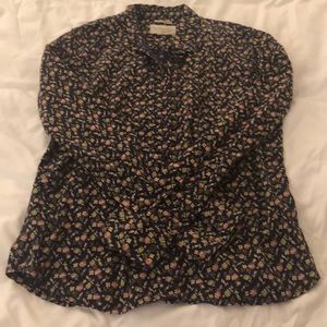 Button up long sleeve top